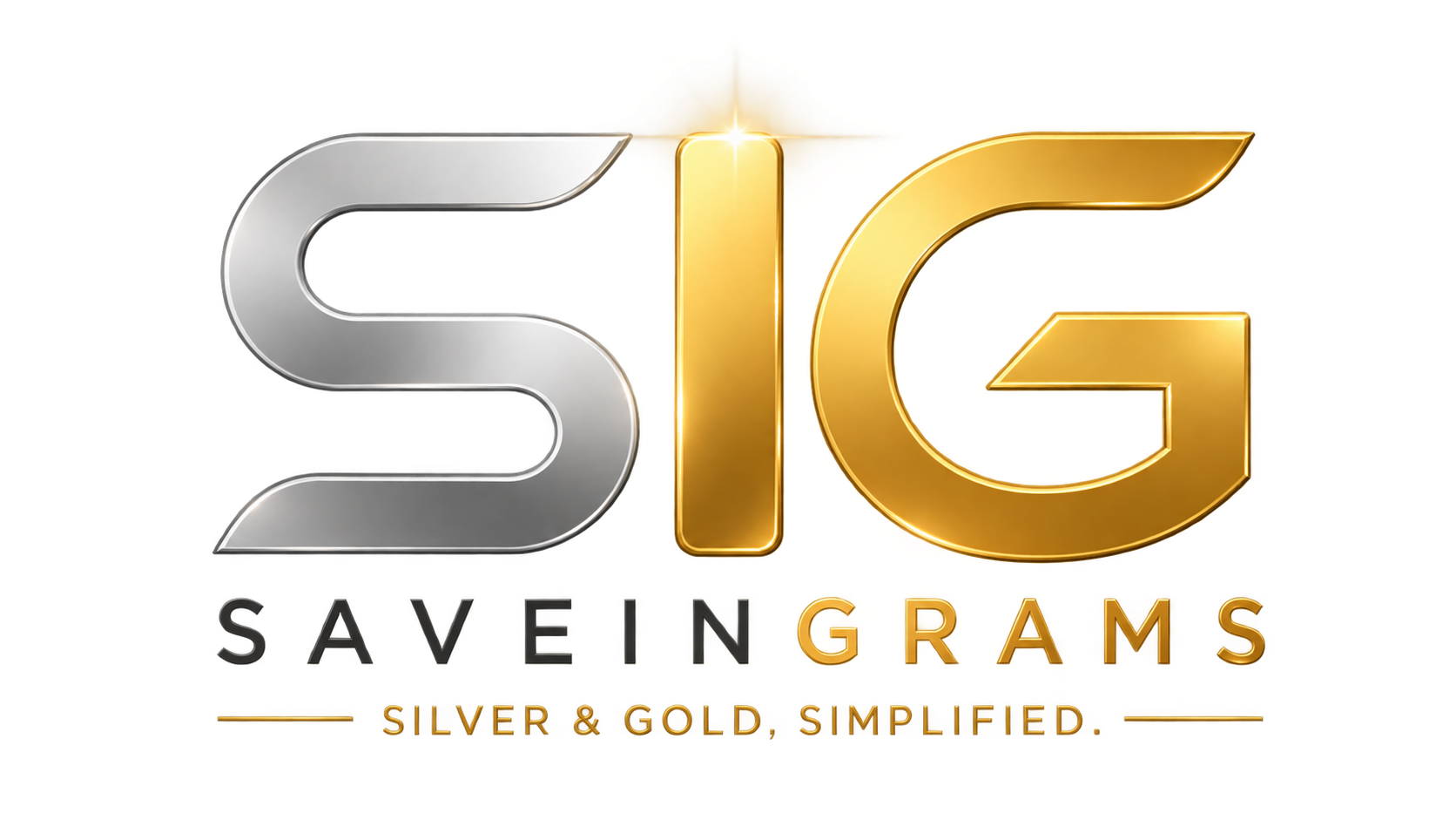 SaveInGrams — Silver & Gold, Simplified